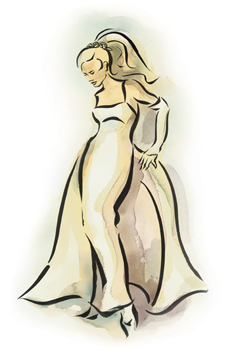 WC Bride illustration
